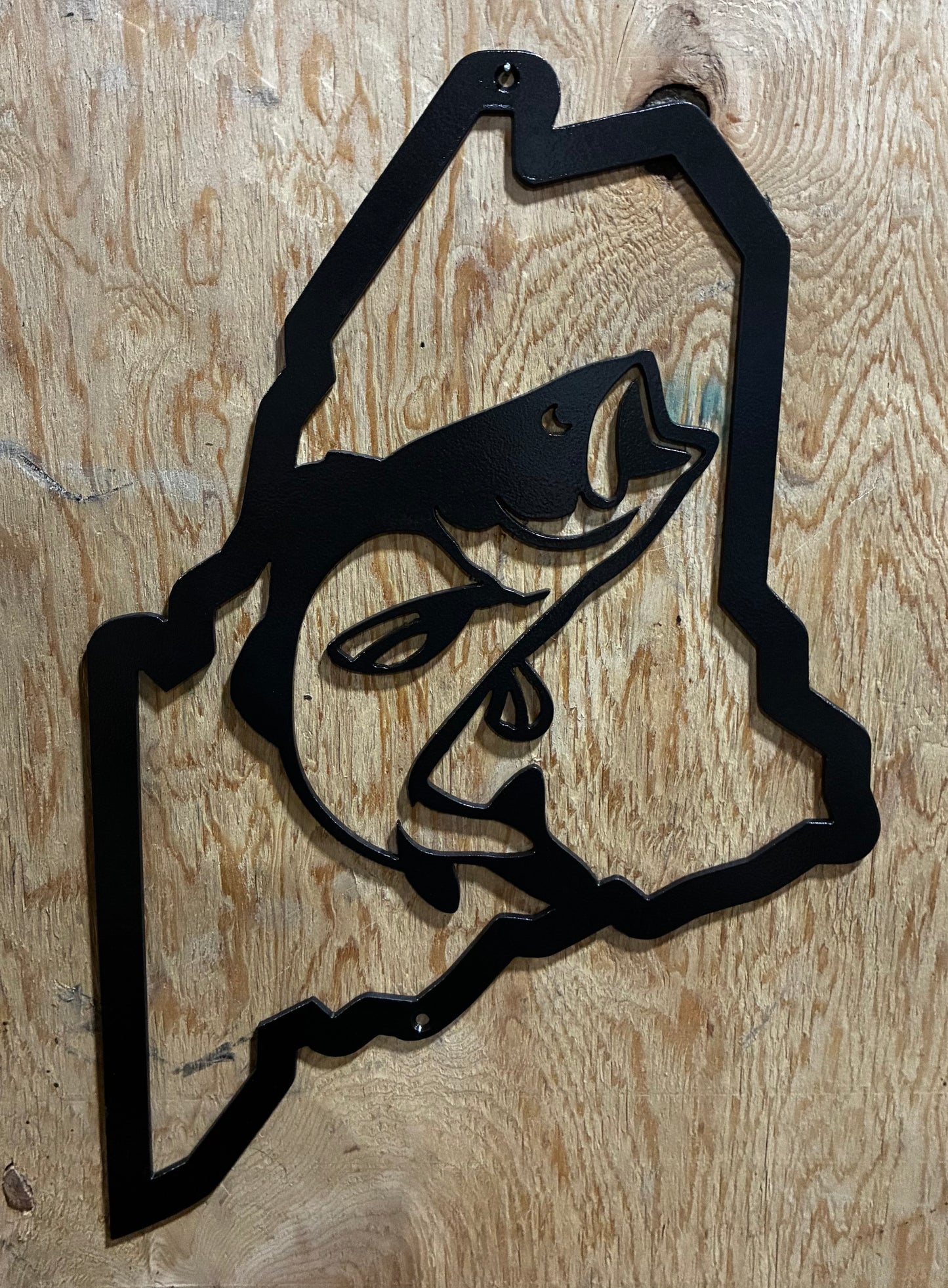 🌲Maine State Bass Sign🎣
