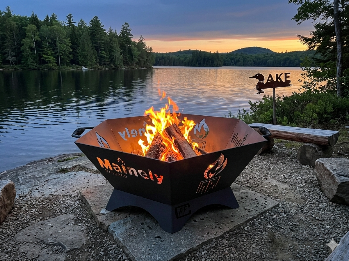Custom Hex Fire Pit