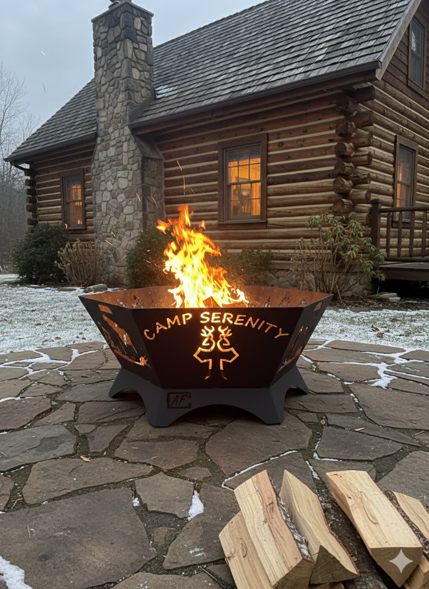 Custom Hex Fire Pit