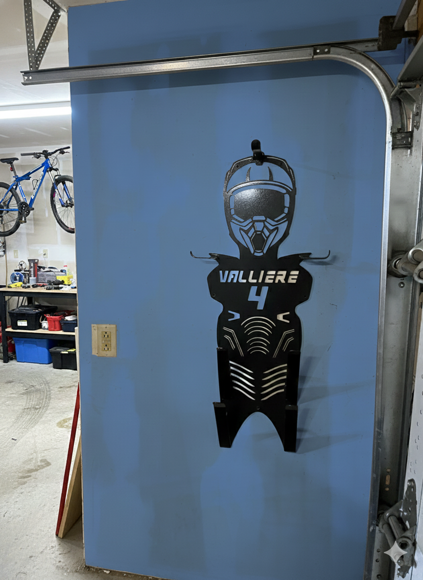 Motocross Gear Rack