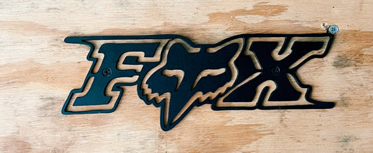 Fox Racing Metal Wall Art